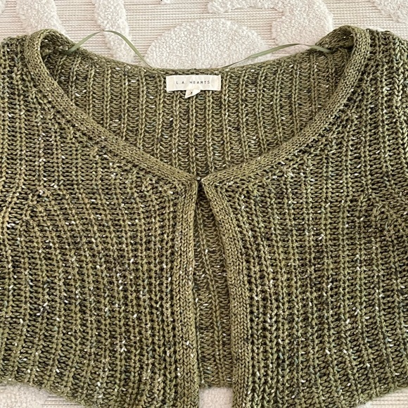 Knit cropped sweater💚 - Picture 3 of 3